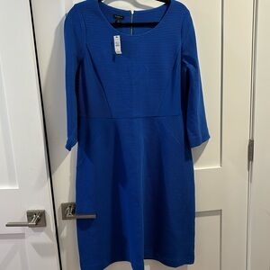 Talbots Size 12 Royal Blue Dress